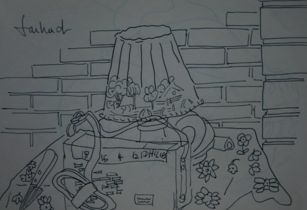 Artwork by Dr. Farhad Rafizadeh